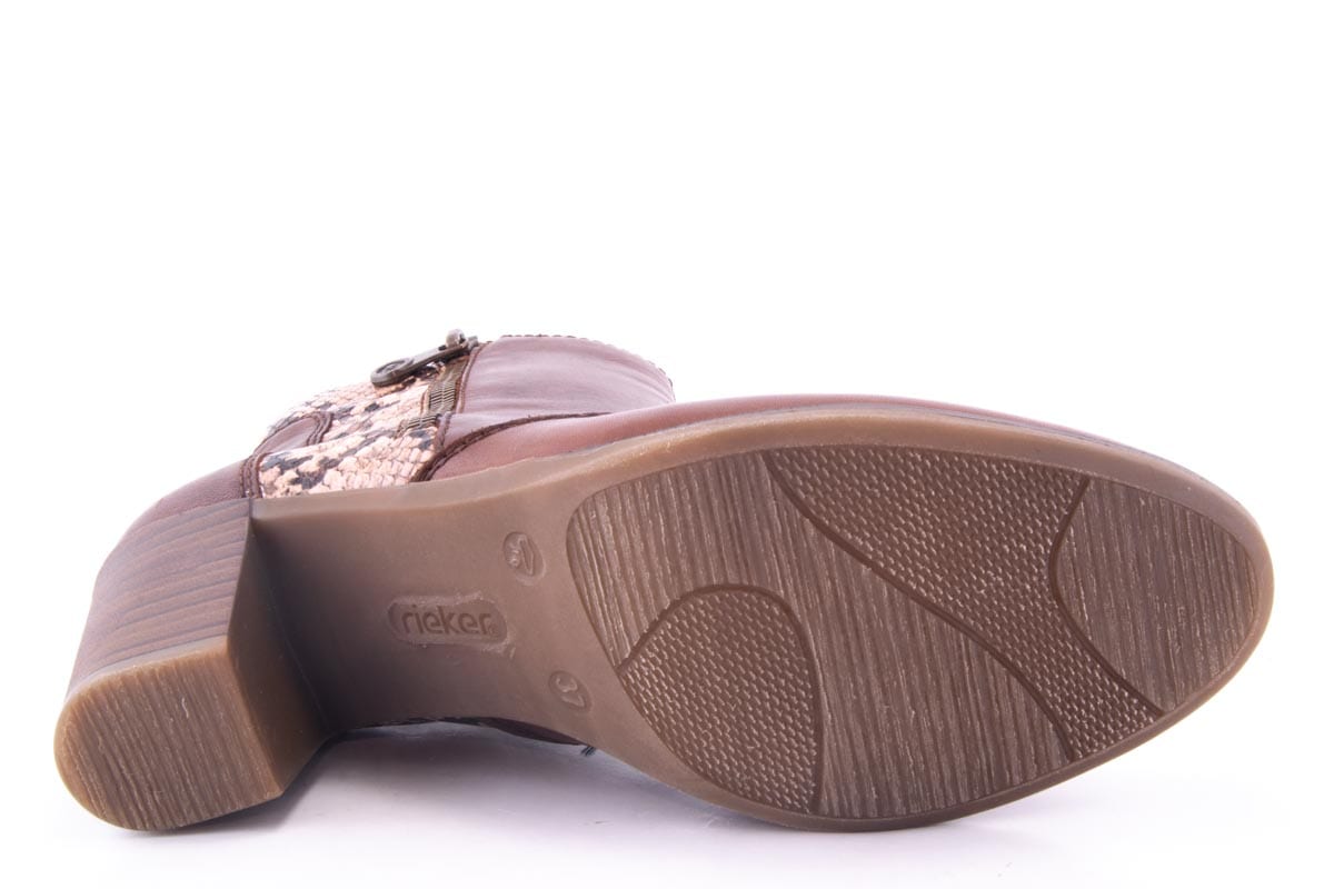 Ghete Dama Rieker Piele Naturala Riek Y8971 /M - Rieker - amely.ro