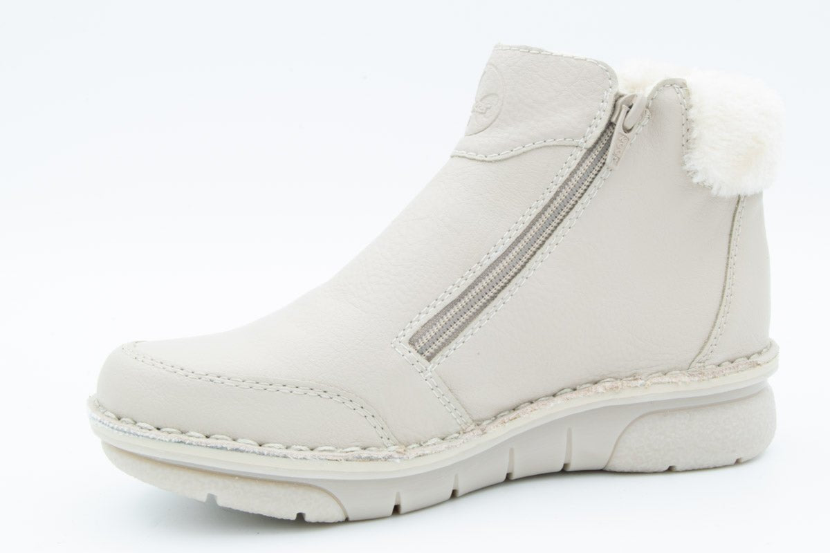 Ghete Dama Rieker Riek 73352/ Bej - Rieker - amely.ro