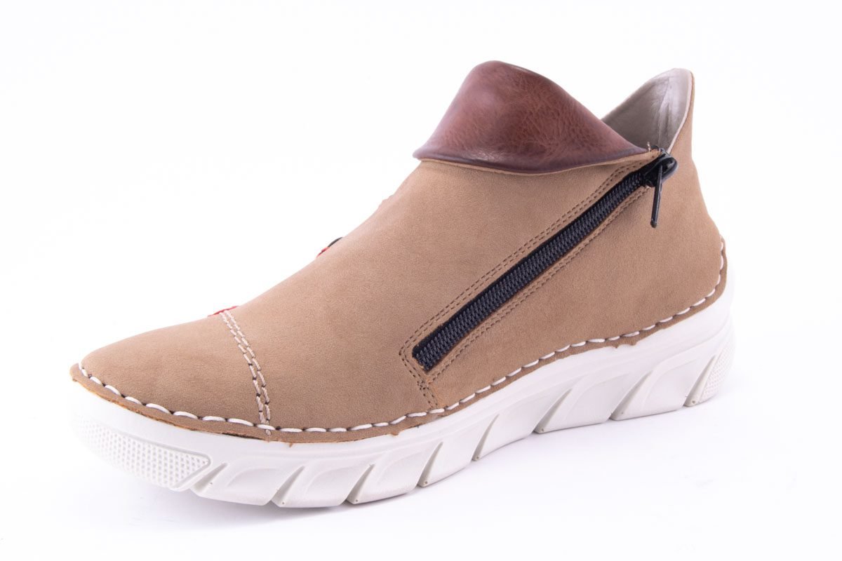 Ghete Dama Rieker Riek 75081 /Bej - Rieker - amely.ro