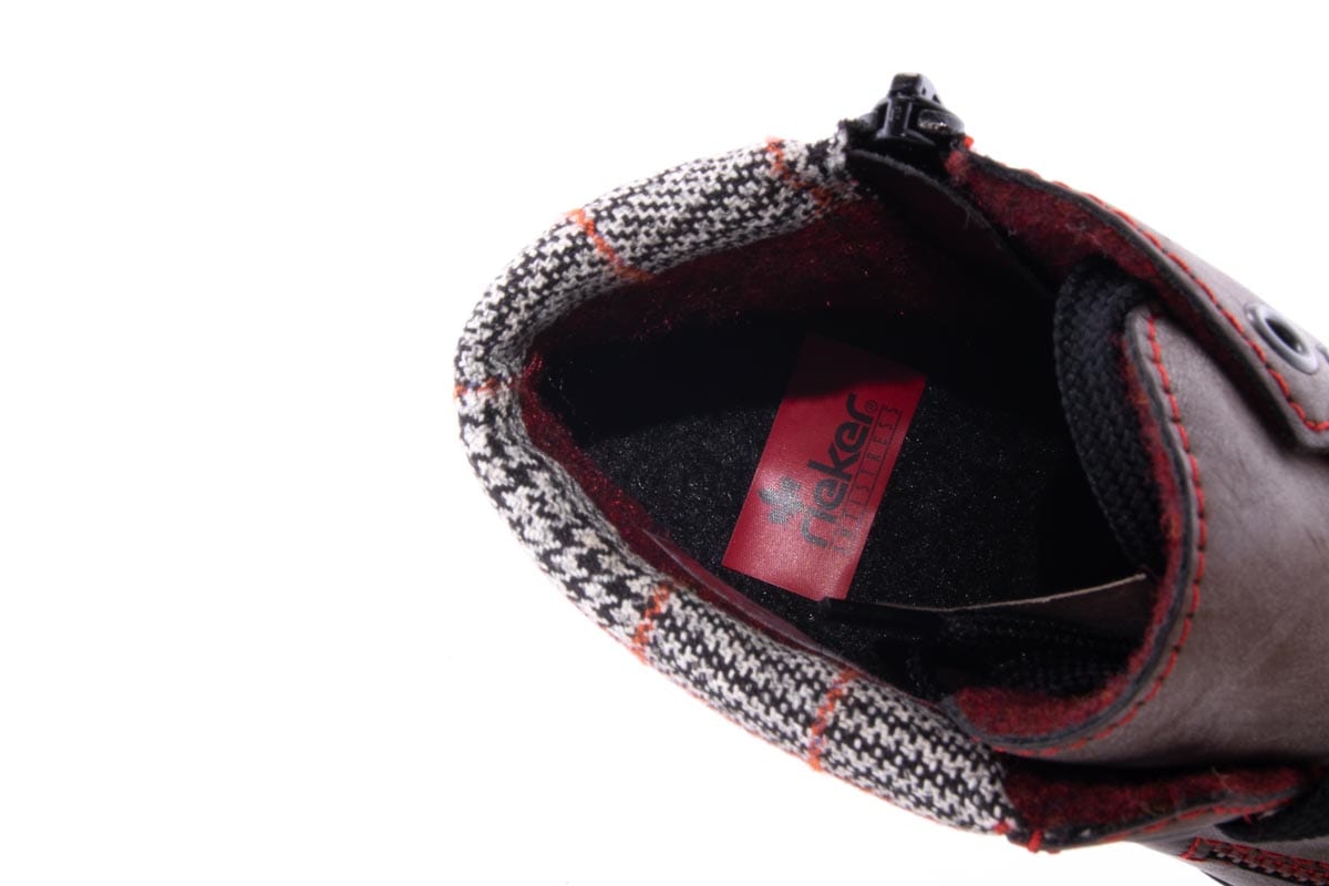 Ghete Dama Rieker Riek L6523 /Gri - Rieker - amely.ro