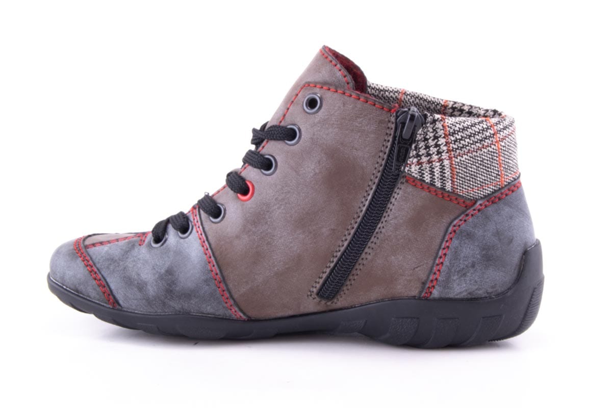 Ghete Dama Rieker Riek L6523 /Gri - Rieker - amely.ro