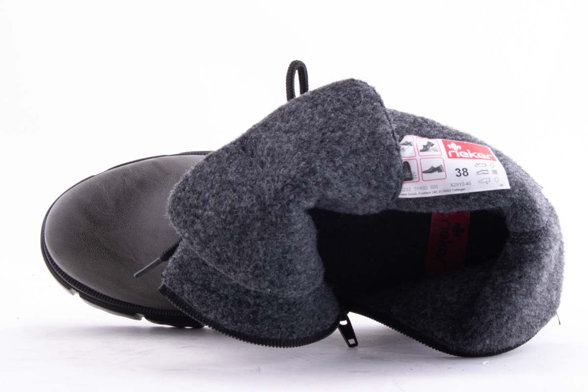 Ghete Dama Rieker Riek X2910 /Gri - Rieker - amely.ro