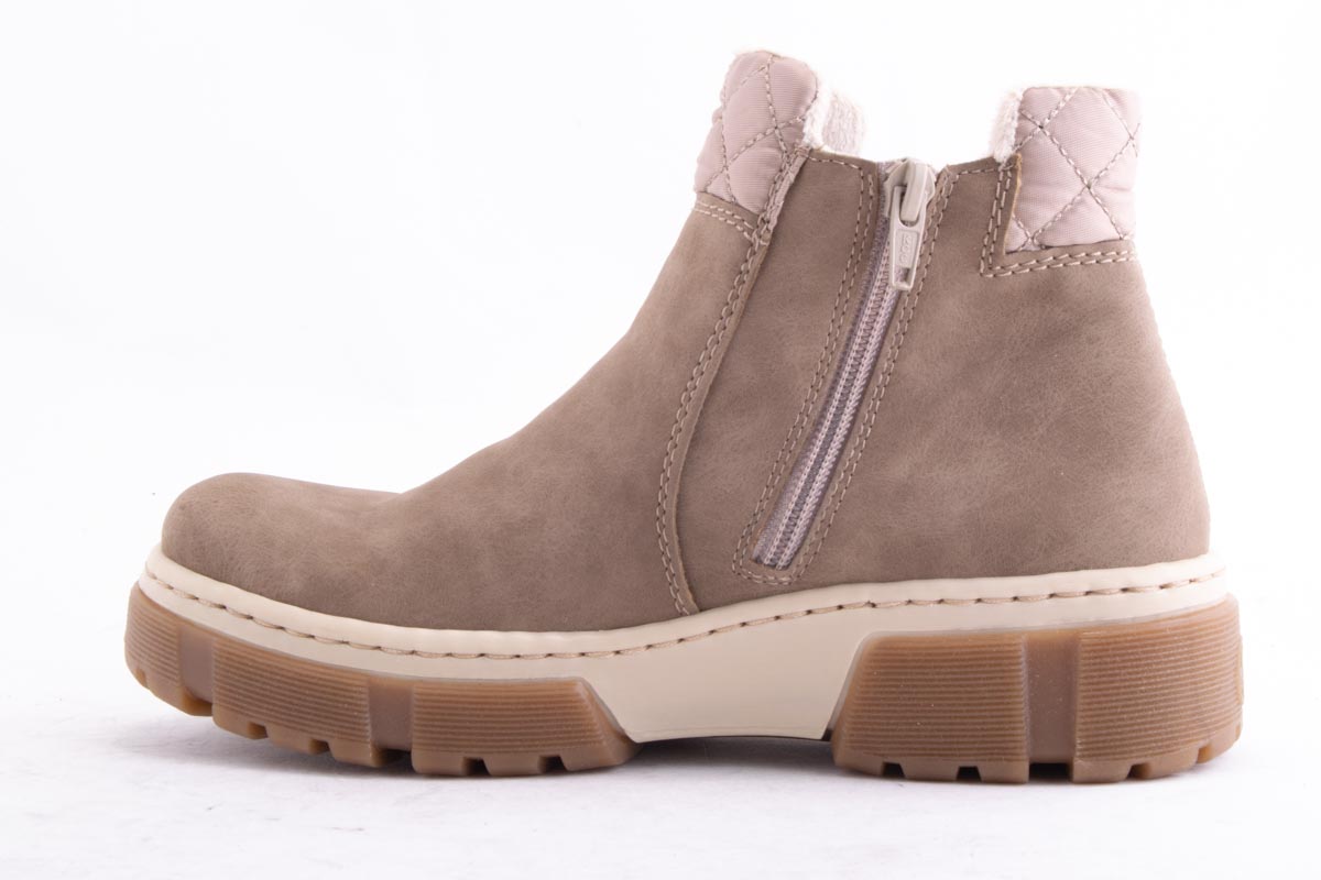 Ghete Dama Rieker Riek X8674 /Bej - Rieker - amely.ro