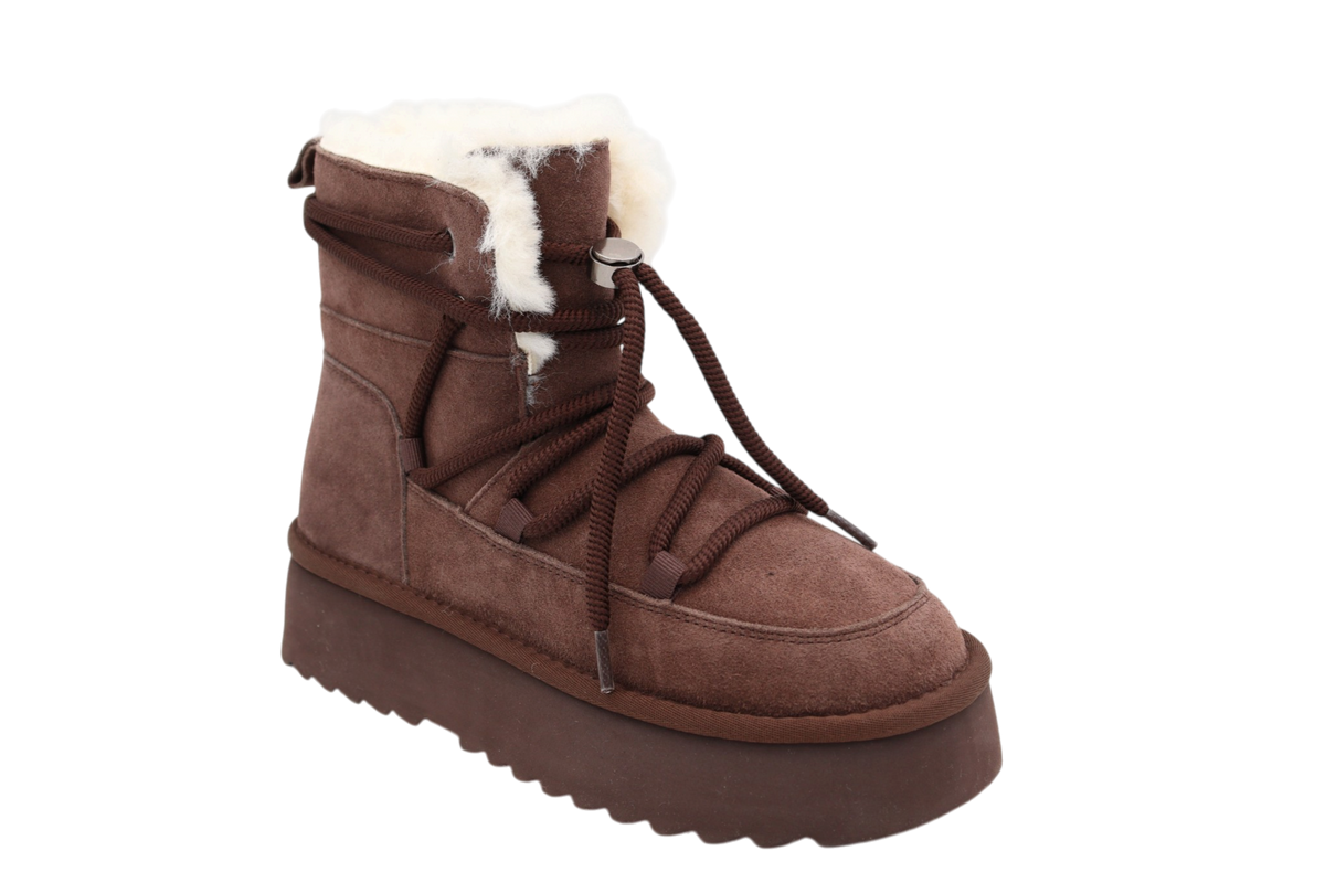Ghete Dama Piele Naturala Caroli HONG WS-1 - imaginea 2