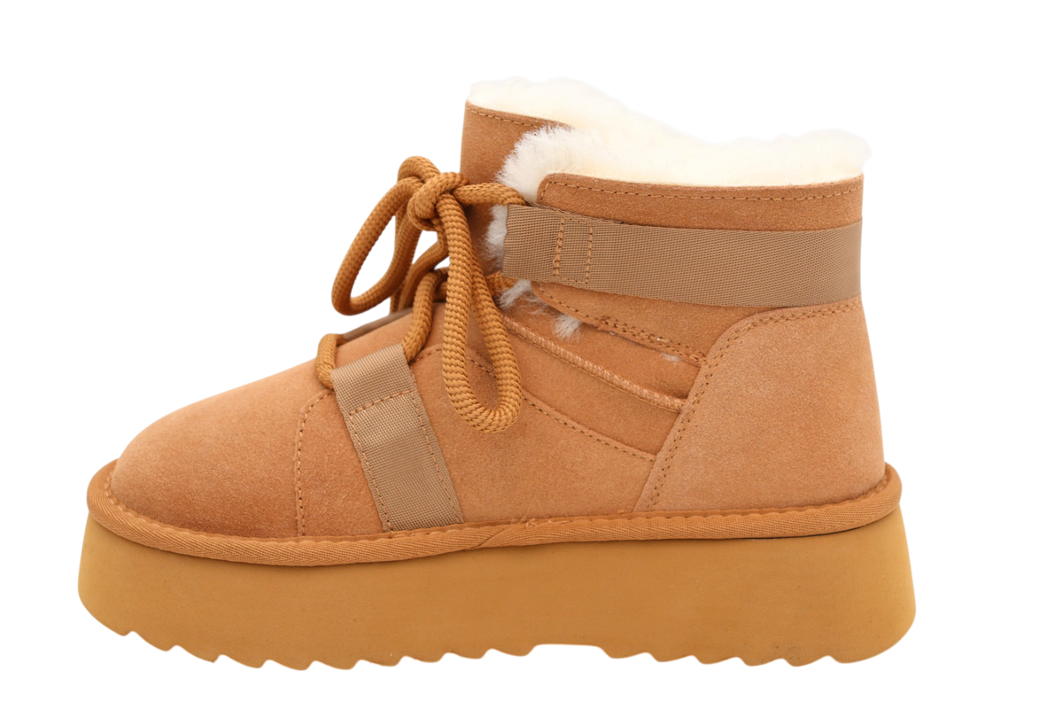 Ghete Dama Piele Naturala Caroli HONG WS-8 - imaginea 4