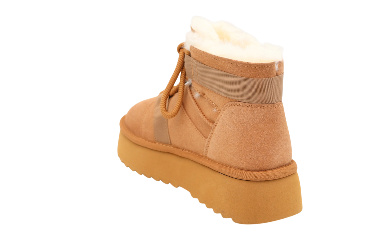 Ghete Dama Piele Naturala Caroli HONG WS-8 - imaginea 5