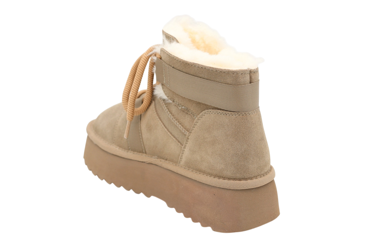 Ghete Dama Piele Naturala Caroli HONG WS-8 - imaginea 5