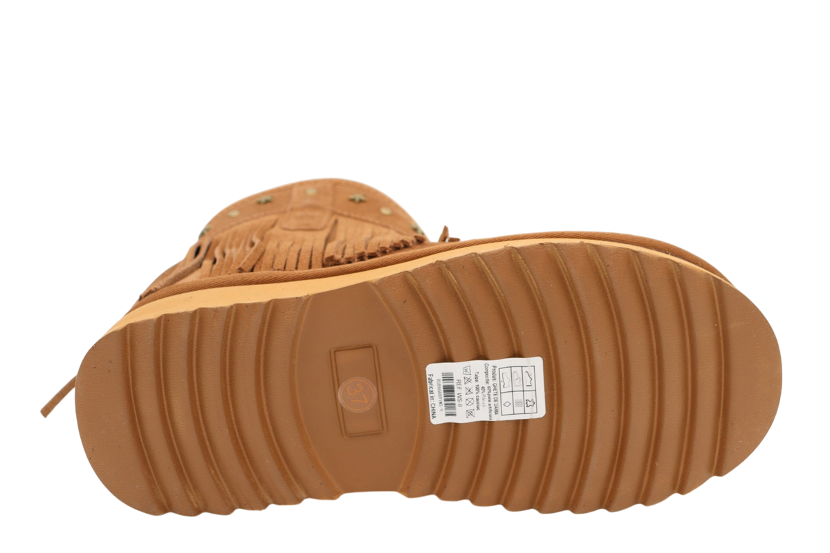 Ghete Dama Piele Naturala Caroli HONG WS-9 - imaginea 7