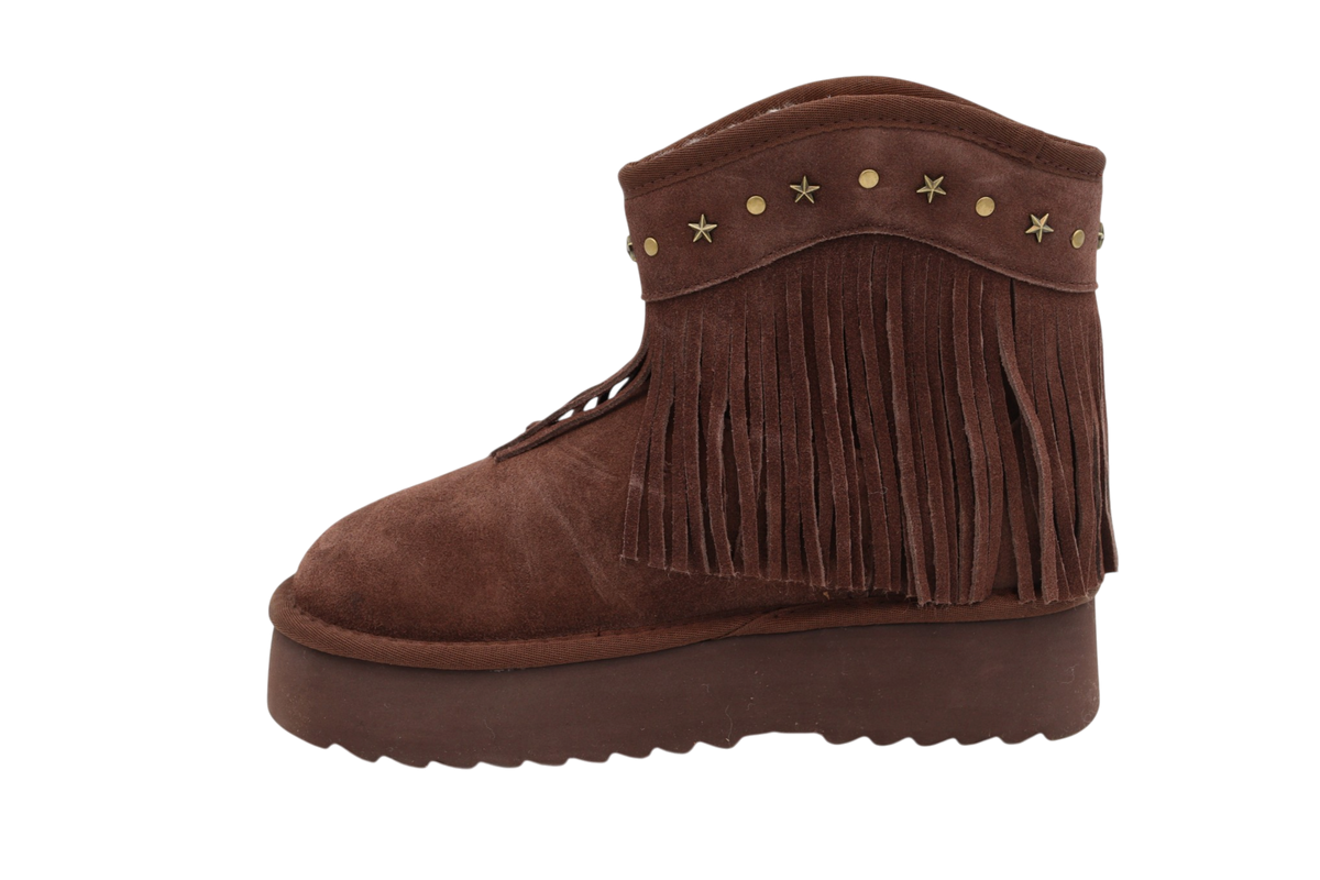 Ghete Dama Piele Naturala Caroli HONG WS-9 - imaginea 4