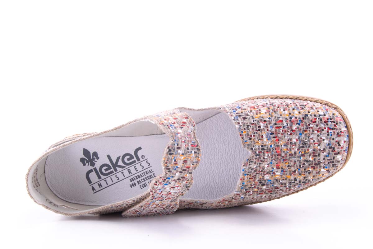Pantof Dama Rieker Piele Naturala Riek 413J2 /Col - Rieker - amely.ro