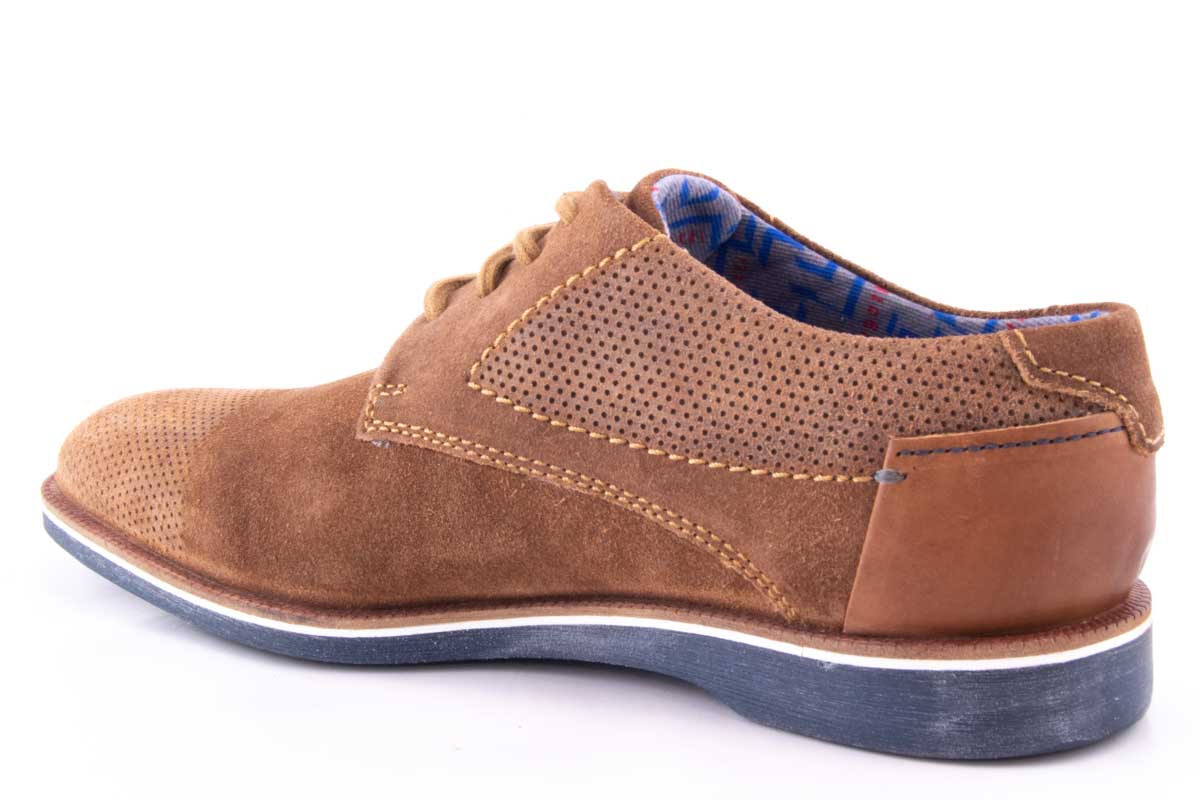 Pantofi Barbati Bugatti Piele Naturala Asto 64702/Cam - Bugatti - amely.ro