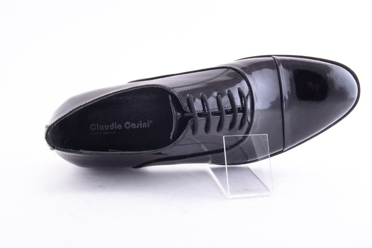 Pantofi Barbati Eleganti Claudio Casini Din Piele Naturala Lacuita Cart 262-M /Nlac - Claudio Casini - amely.ro