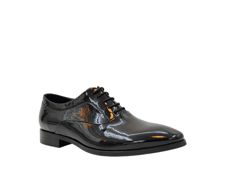 Pantofi Barbati Eleganti Franky Piele Naturala Lacuita Feni 2103-51 - Franky - amely.ro