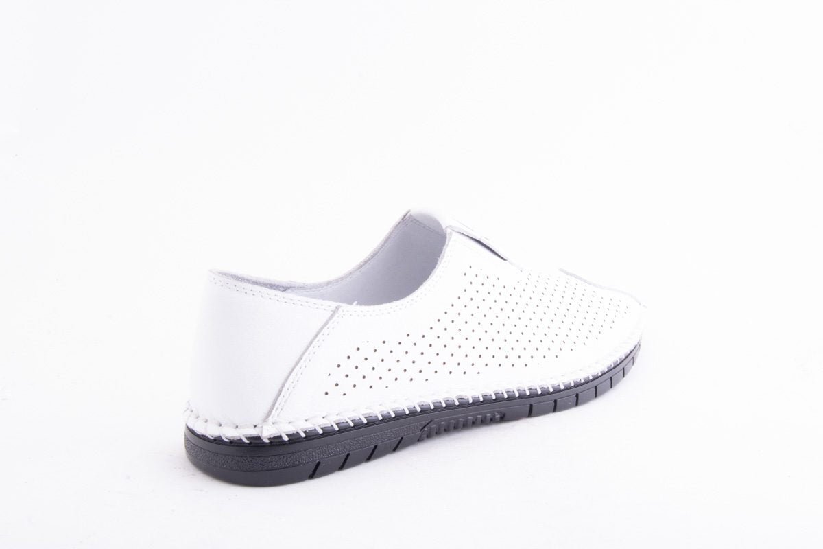 Pantofi Barbati Piele Naturala De Vitel Claudio Casini Cart 1059 /Alb - Claudio Casini - amely.ro