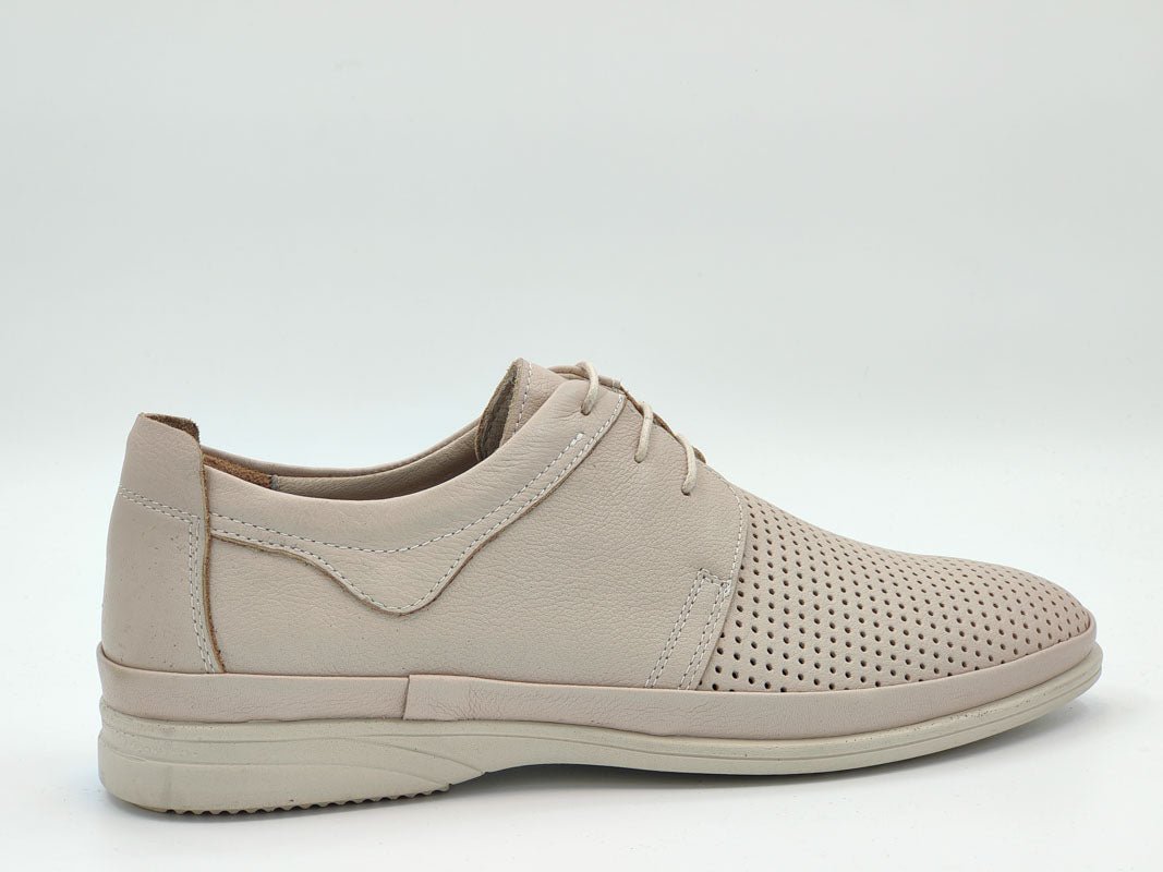 Pantofi Barbati Piele Naturala De Vitel Claudio Casini Cart 1101 /Bej - Claudio Casini - amely.ro