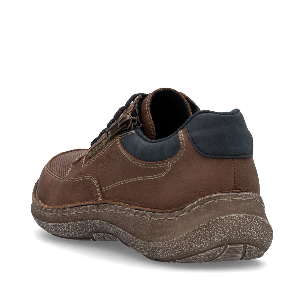 Pantofi Barbati Piele Naturala Rieker RIEK 03006 - Rieker - amely.ro
