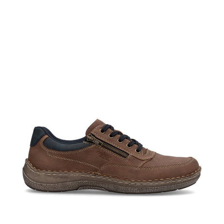Pantofi Barbati Piele Naturala Rieker RIEK 03006 - Rieker - amely.ro