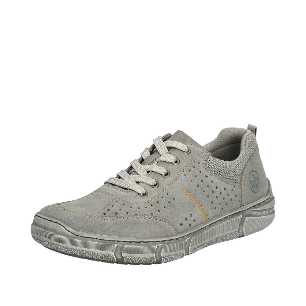 Pantofi Barbati Piele Naturala Rieker RIEK 04001 - Rieker - amely.ro