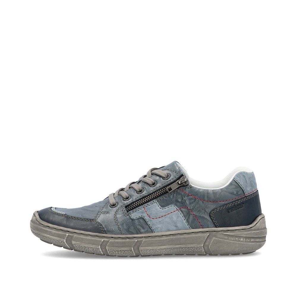 Pantofi Barbati Piele Naturala Rieker RIEK 04004 - Rieker - amely.ro