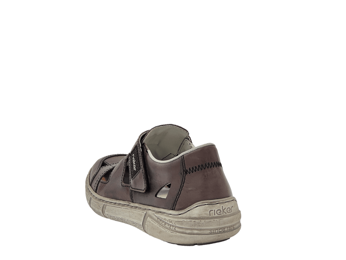 Pantofi Barbati Piele Naturala Rieker RIEK 04050 - Rieker - amely.ro