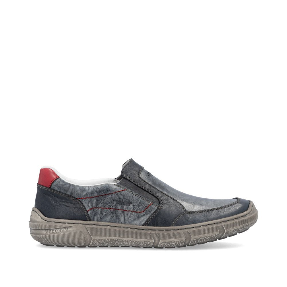 Pantofi Barbati Piele Naturala Rieker RIEK 04052 - Rieker - amely.ro
