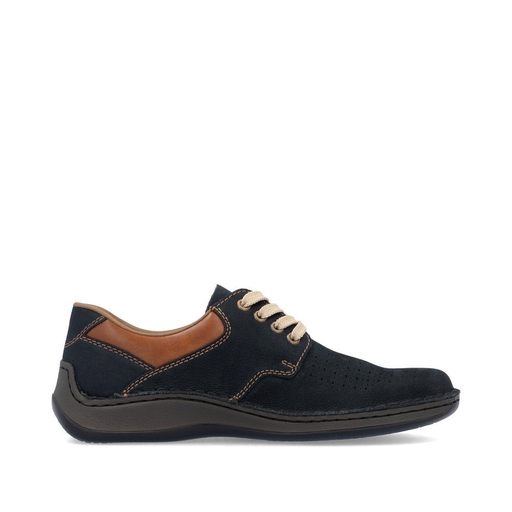 Pantofi Barbati Piele Naturala Rieker RIEK 05207 - Rieker - amely.ro