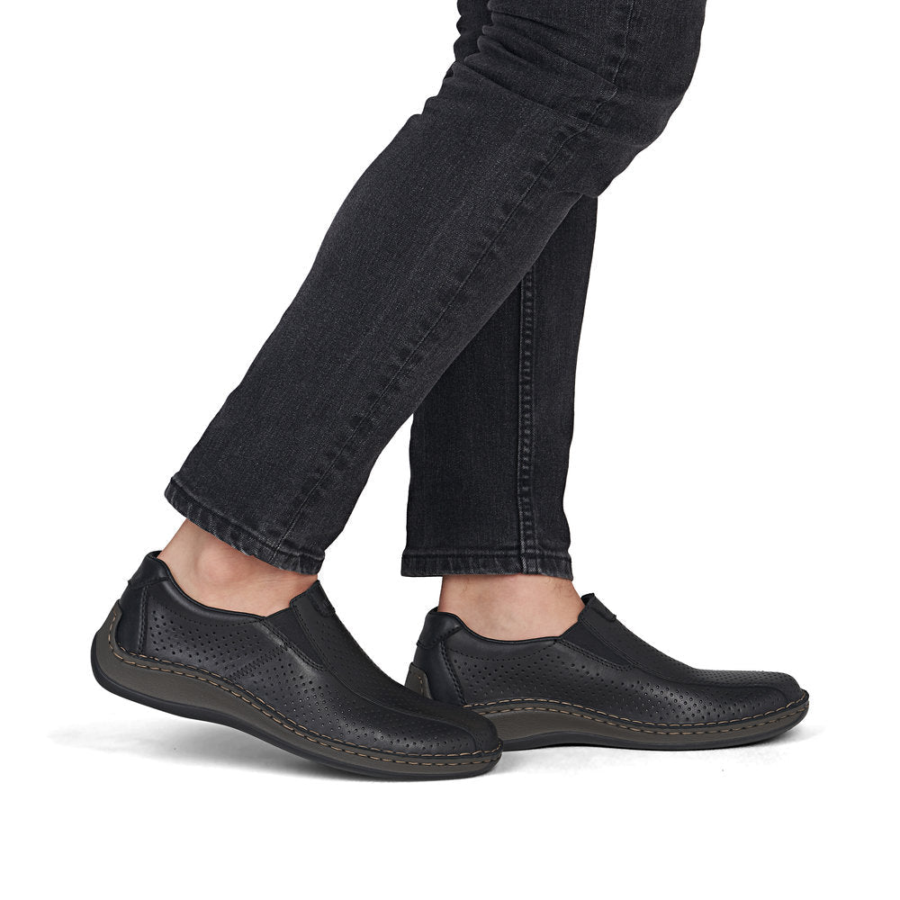 Pantofi Barbati Piele Naturala Rieker RIEK 05272 - Rieker - amely.ro