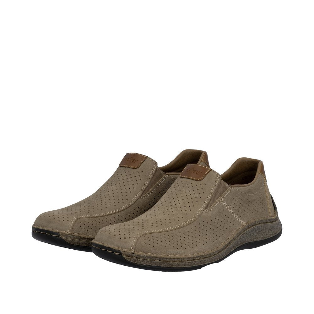 Pantofi Barbati Piele Naturala Rieker RIEK 05272 - Rieker - amely.ro