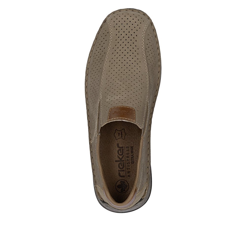 Pantofi Barbati Piele Naturala Rieker RIEK 05272 - Rieker - amely.ro