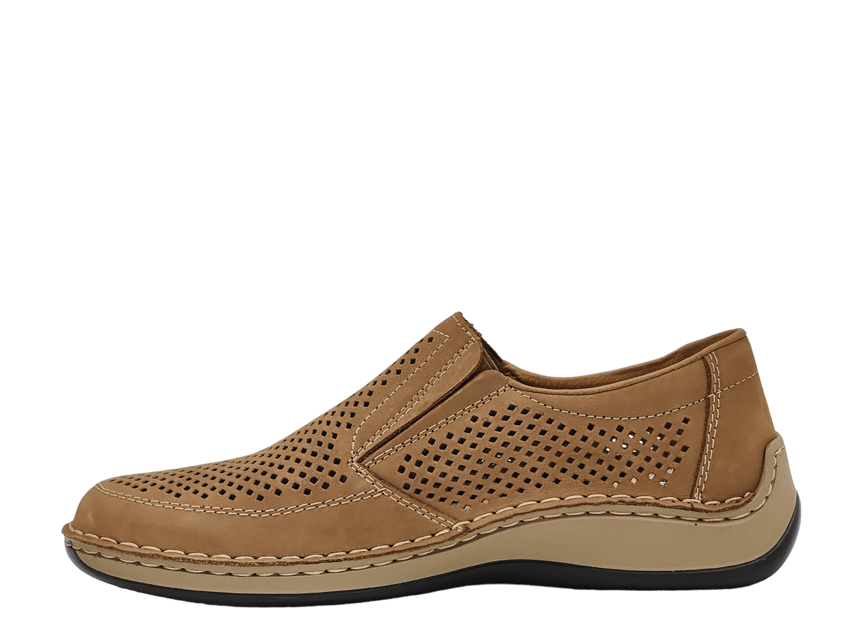 Pantofi Barbati Piele Naturala Rieker RIEK 05277 - Rieker - amely.ro
