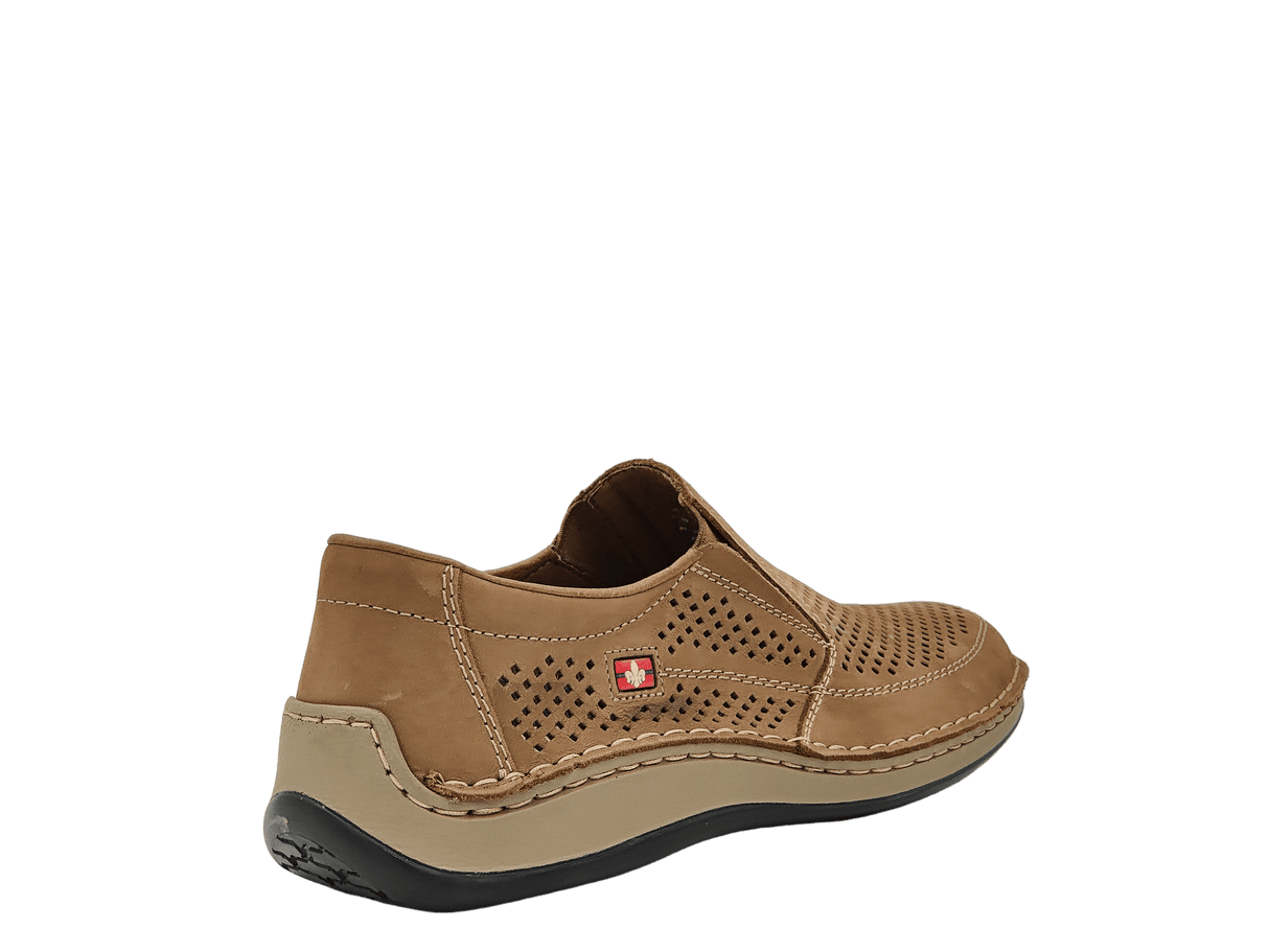 Pantofi Barbati Piele Naturala Rieker RIEK 05277 - Rieker - amely.ro