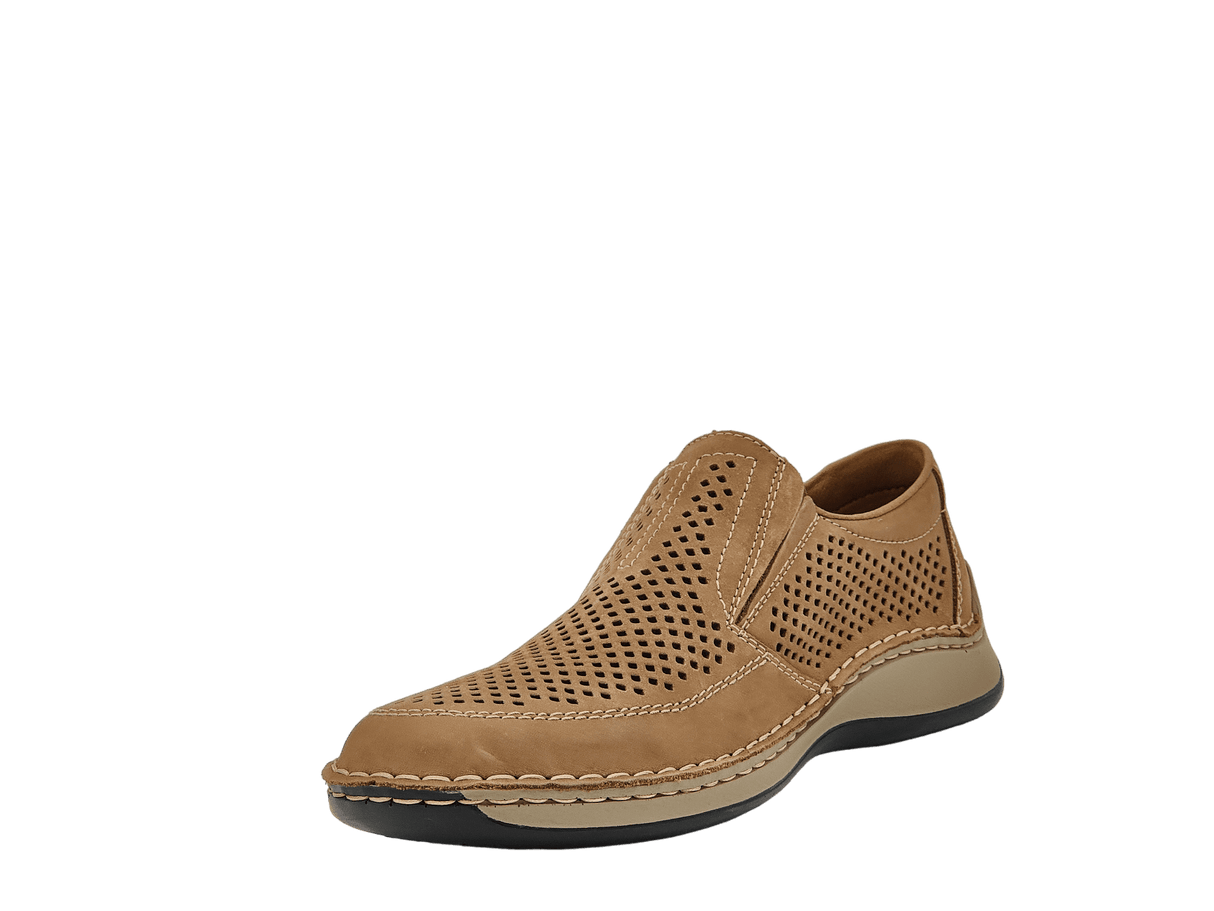 Pantofi Barbati Piele Naturala Rieker RIEK 05277 - Rieker - amely.ro