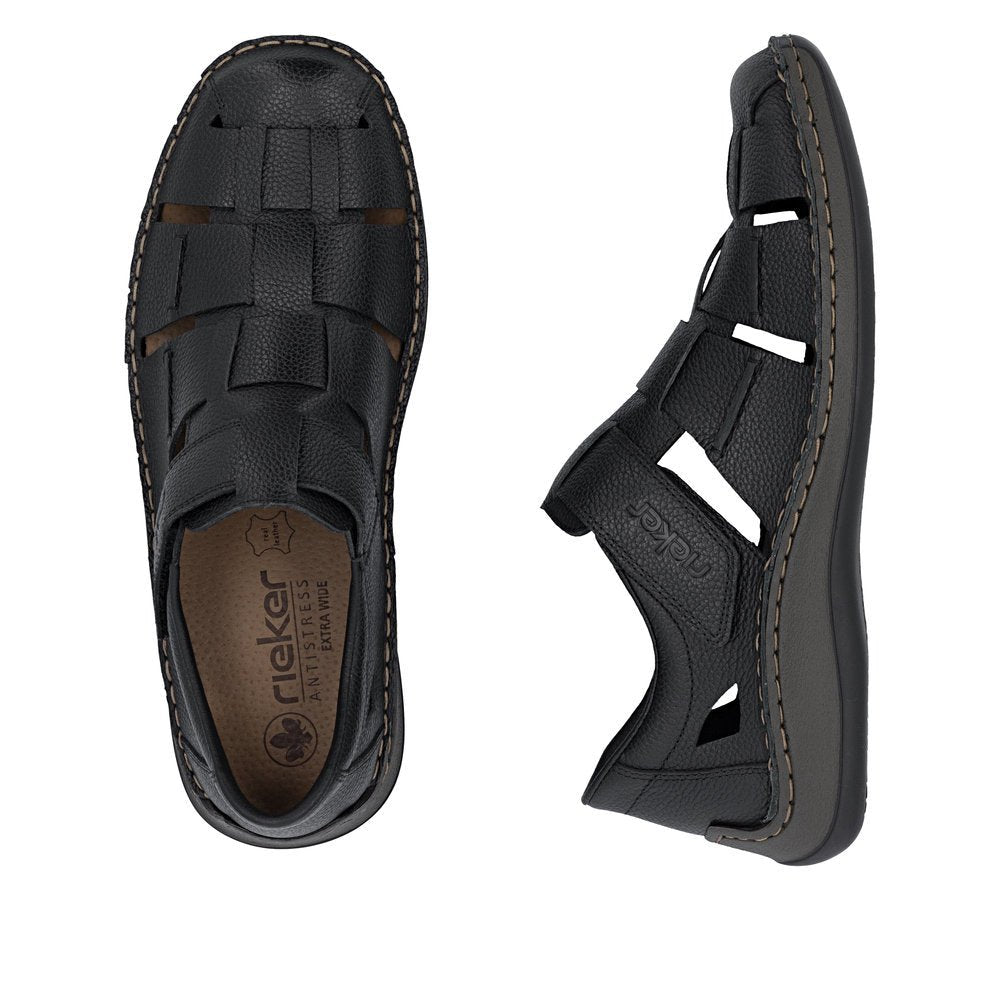 Pantofi Barbati Piele Naturala Rieker RIEK 05281 - Rieker - amely.ro