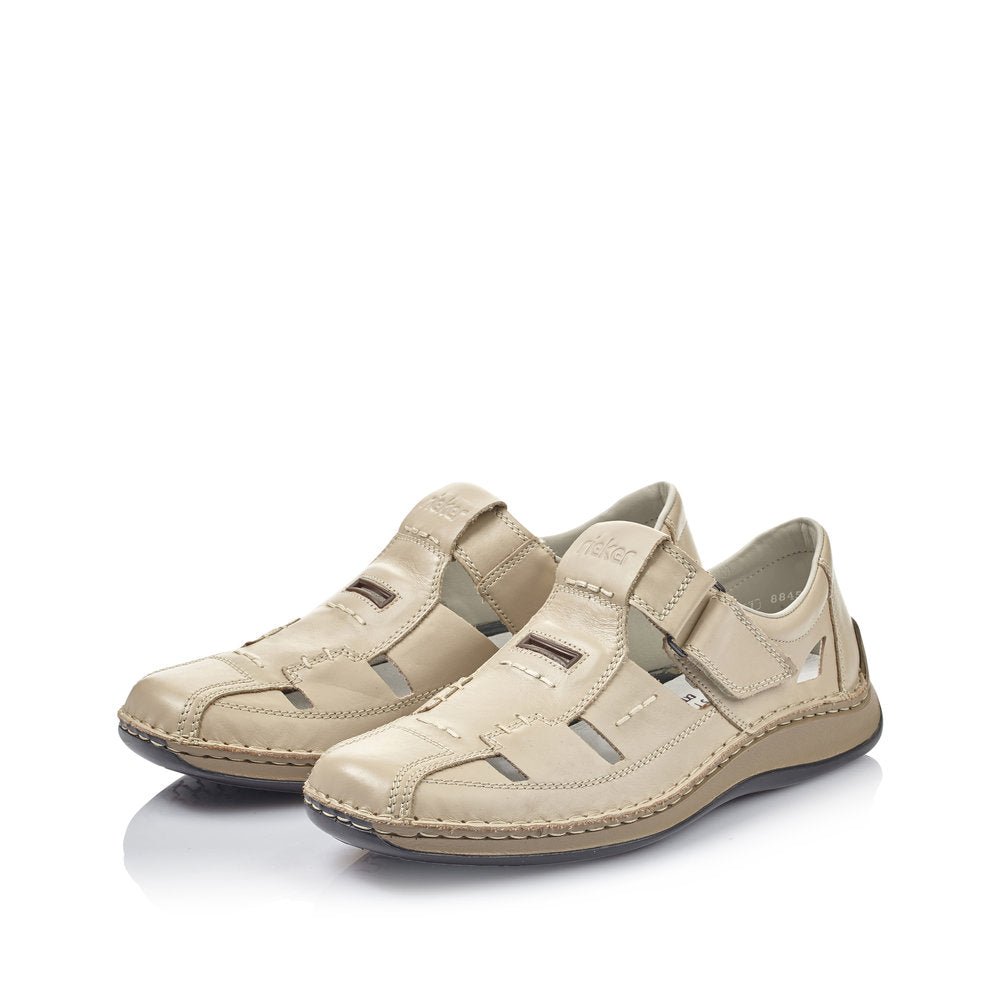 Pantofi Barbati Piele Naturala Rieker RIEK 05284 - Rieker - amely.ro
