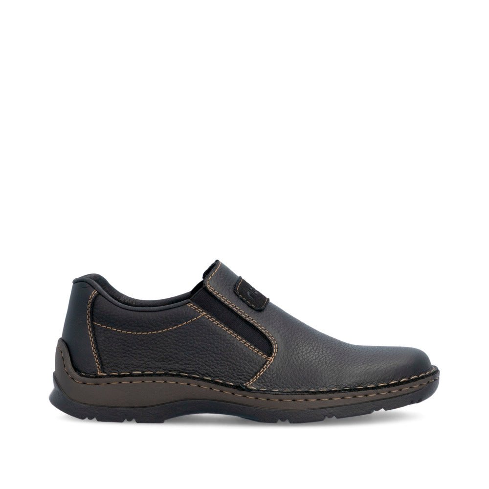 Pantofi Barbati Piele Naturala Rieker RIEK 05370 - Rieker - amely.ro
