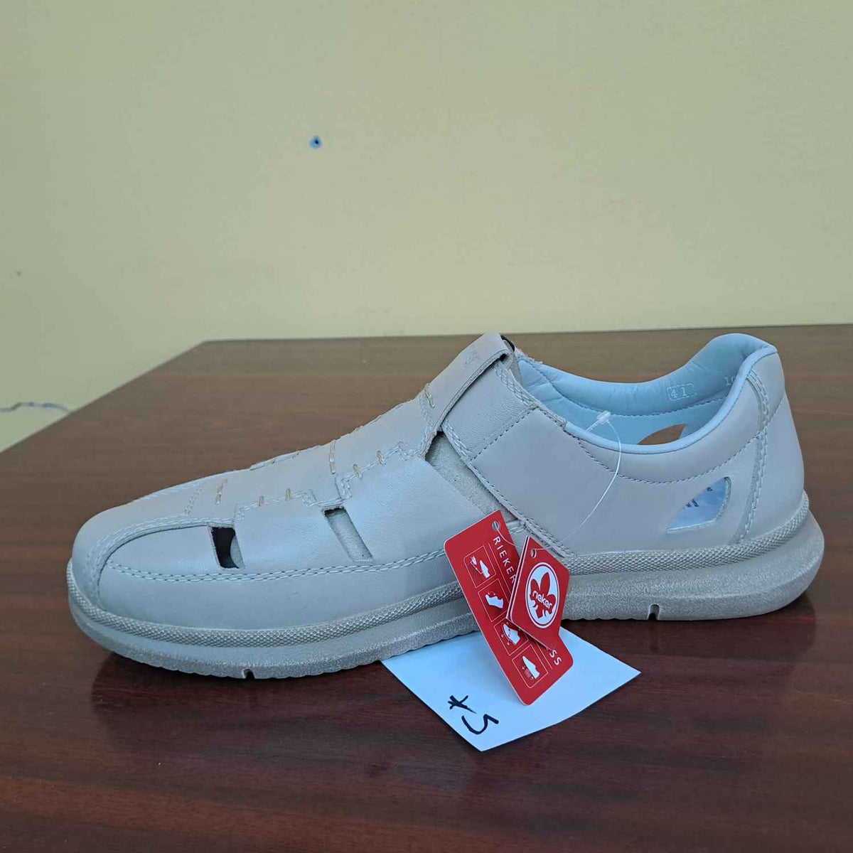 Pantofi Barbati Piele Naturala Rieker RIEK 10453 - Rieker - amely.ro
