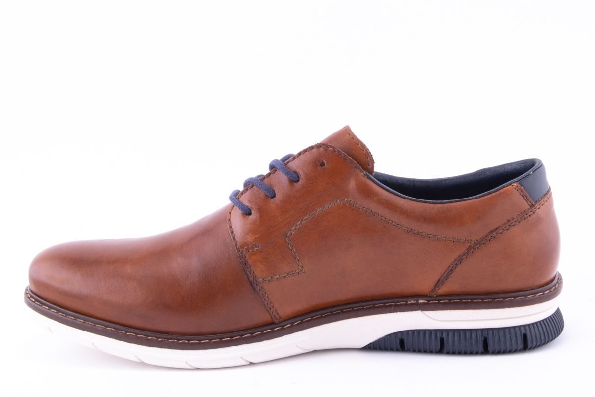 Pantofi Barbati Piele Naturala Rieker Riek 14402 /Cam - Rieker - amely.ro