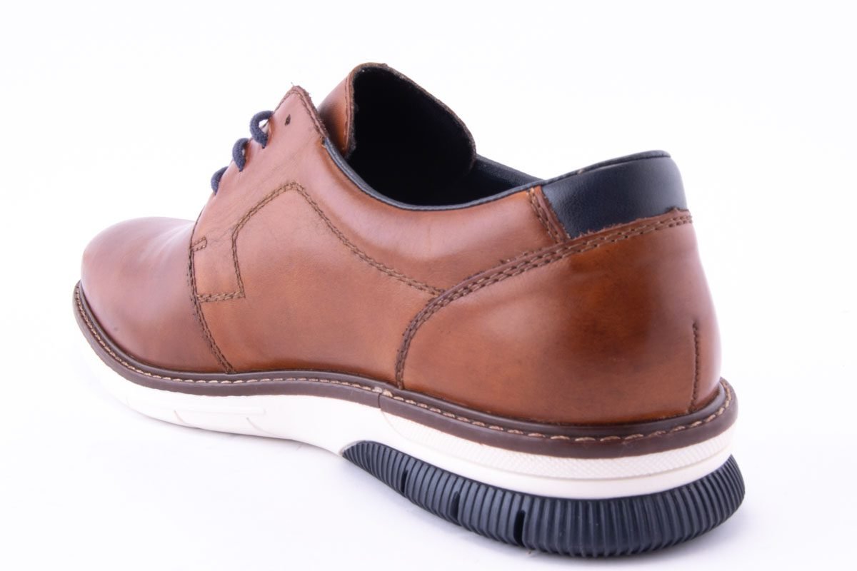Pantofi Barbati Piele Naturala Rieker Riek 14402 /Cam - Rieker - amely.ro