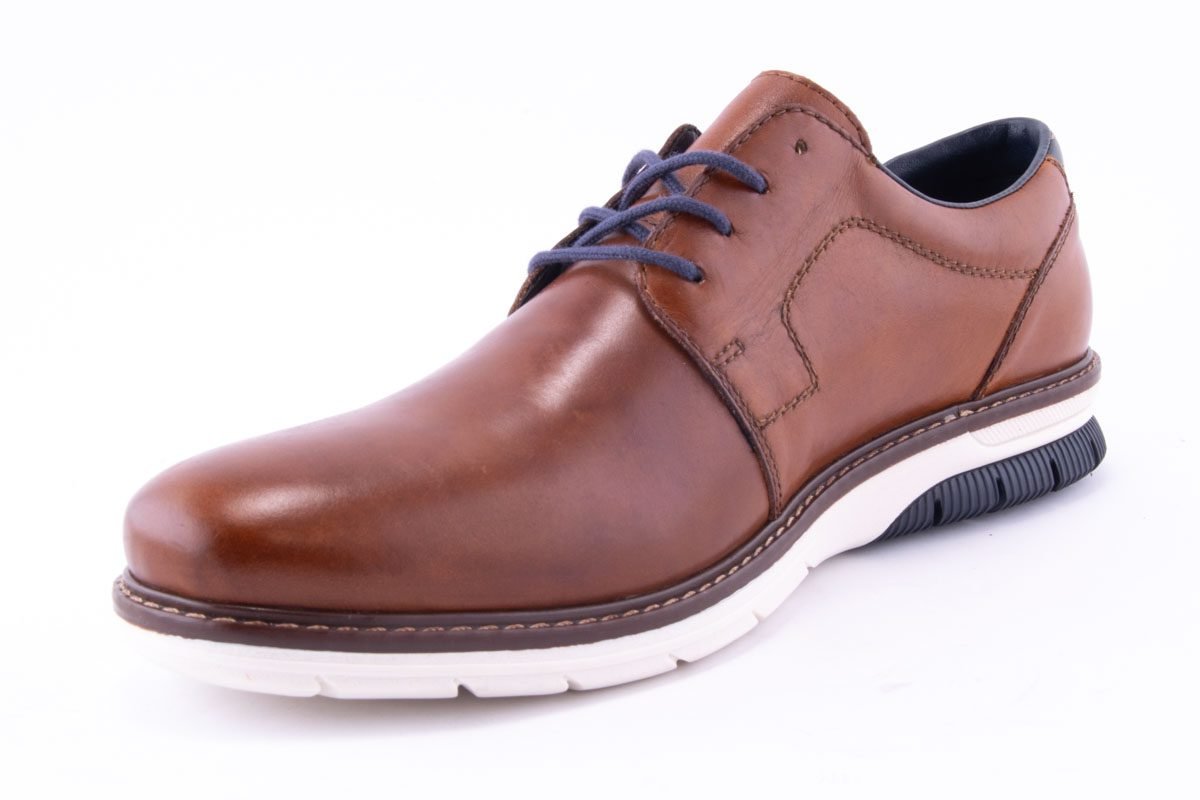 Pantofi Barbati Piele Naturala Rieker Riek 14402 /Cam - Rieker - amely.ro