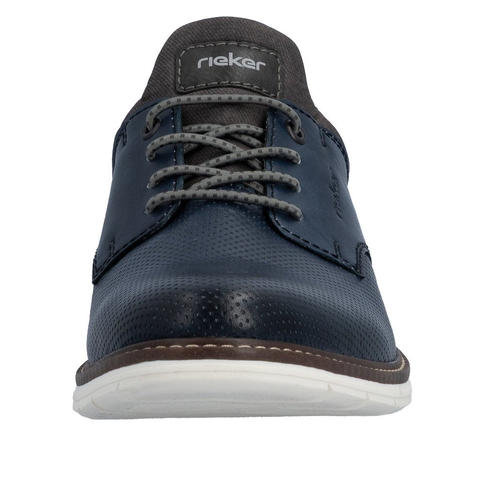 Pantofi Barbati Piele Naturala Rieker RIEK 14450 - Rieker - amely.ro