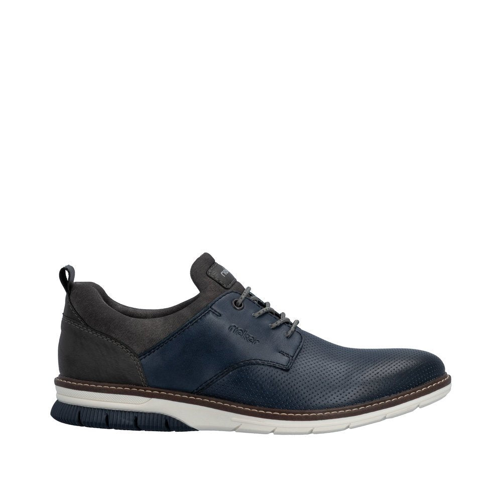 Pantofi Barbati Piele Naturala Rieker RIEK 14450 - Rieker - amely.ro