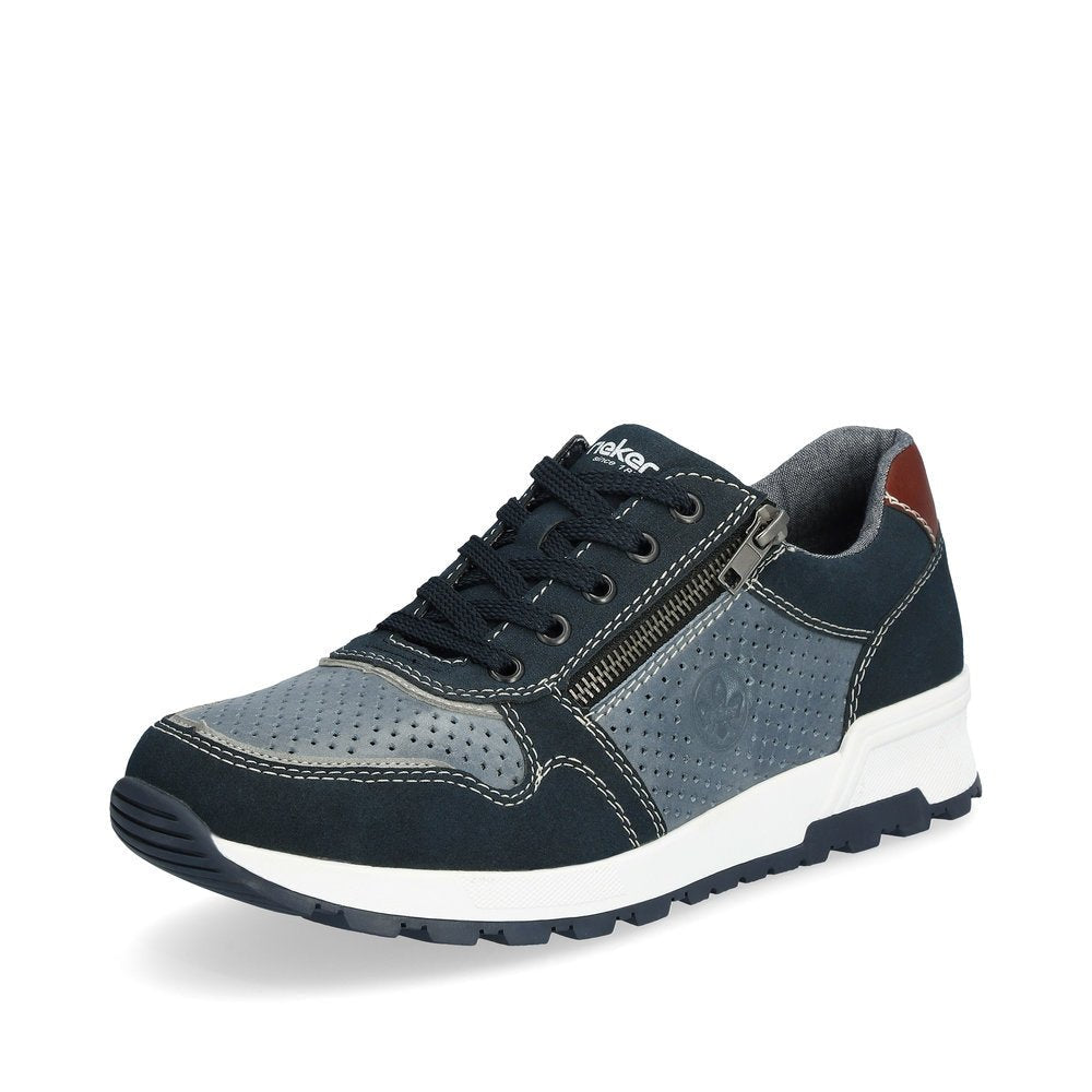Pantofi Barbati Piele Naturala Rieker RIEK 15117 - 14 - Rieker - amely.ro