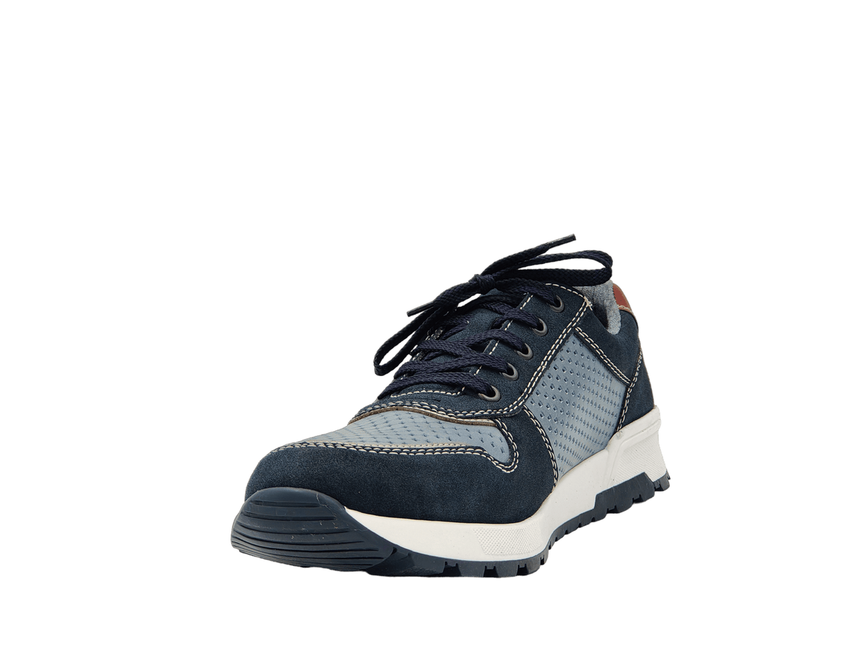 Pantofi Barbati Piele Naturala Rieker RIEK 15117 - 14 - Rieker - amely.ro