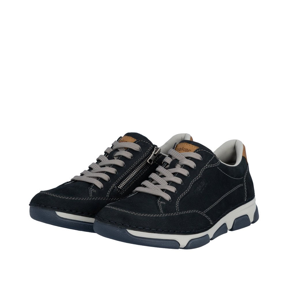 Pantofi Barbati Piele Naturala Rieker RIEK 15900 - Rieker - amely.ro