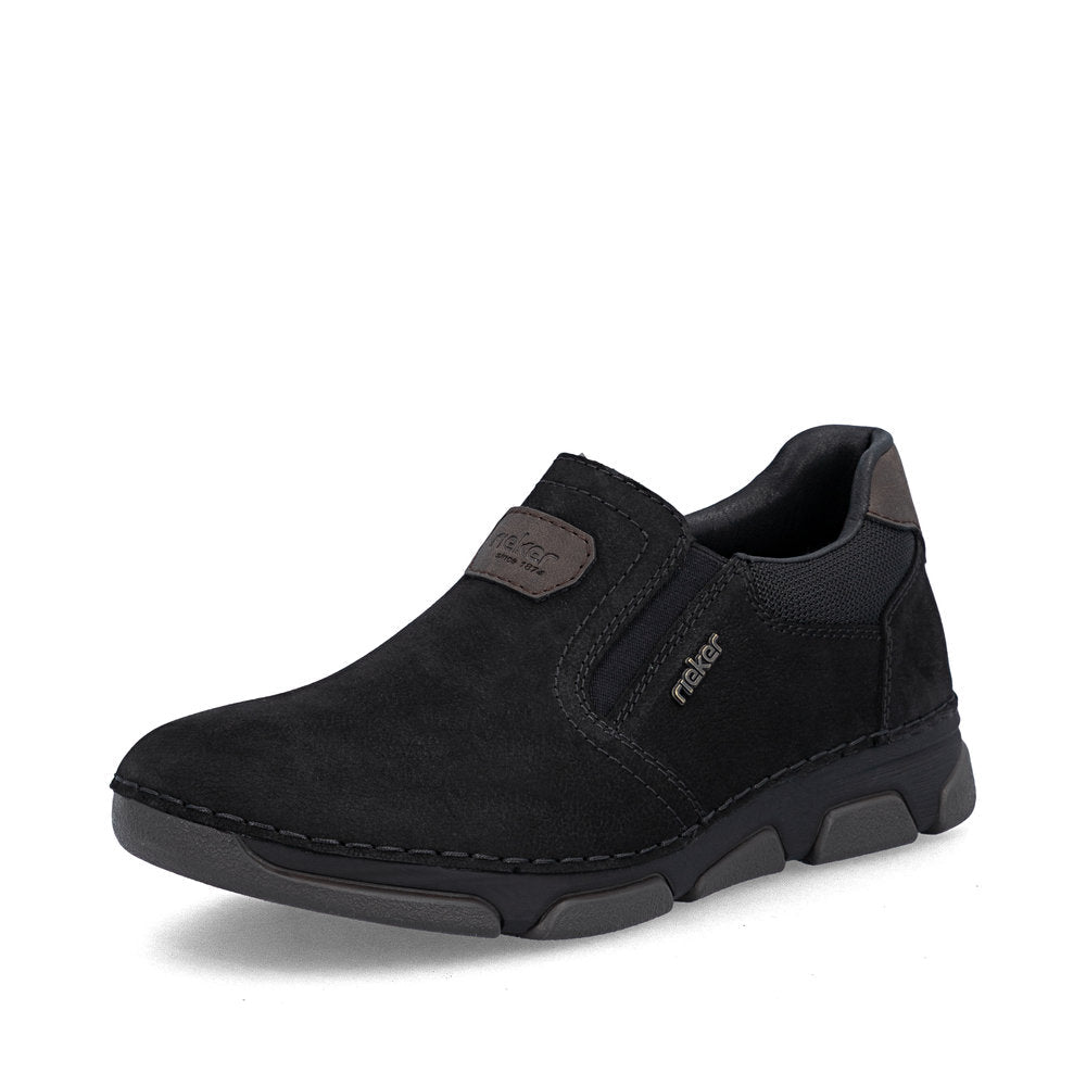 Pantofi Barbati Piele Naturala Rieker RIEK 15951 - Rieker - amely.ro