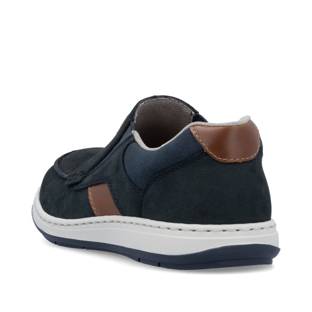 Pantofi Barbati Piele Naturala Rieker RIEK 17368 - Rieker - amely.ro