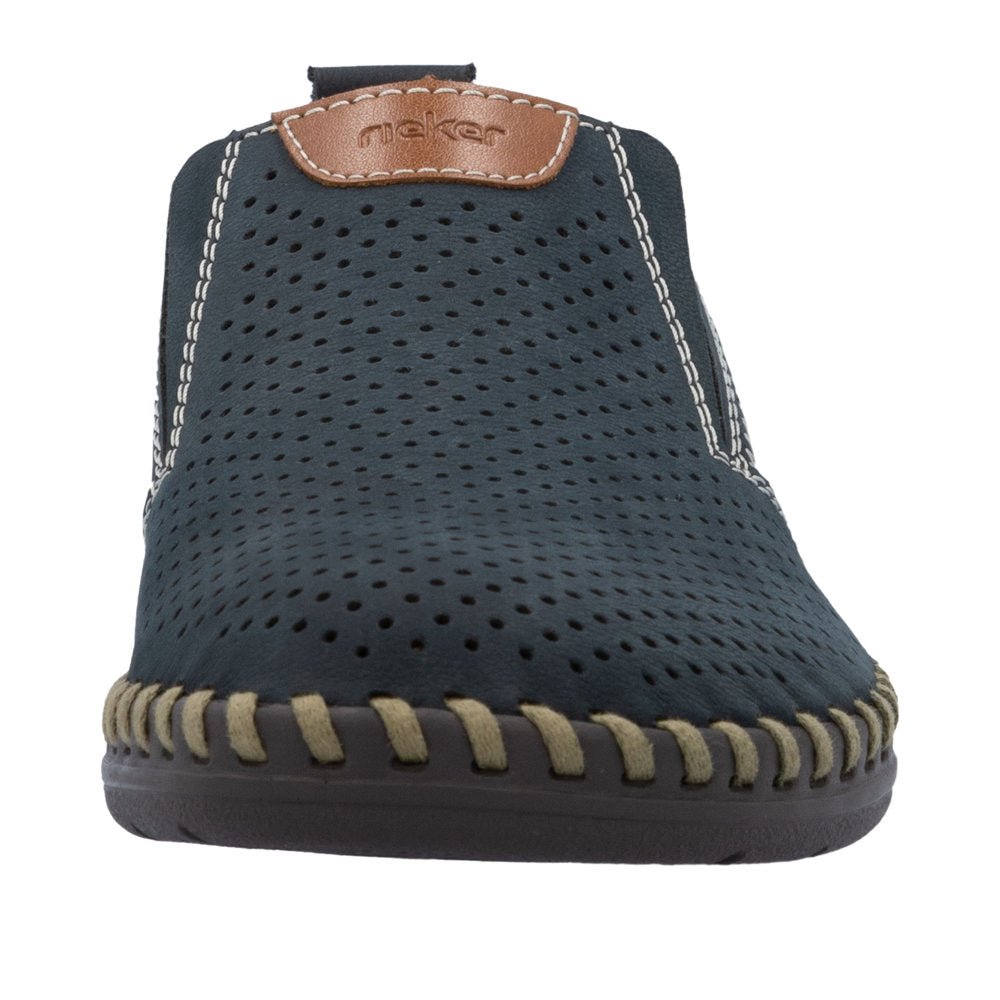 Pantofi Barbati Piele Naturala Rieker RIEK B2465 - Rieker - amely.ro