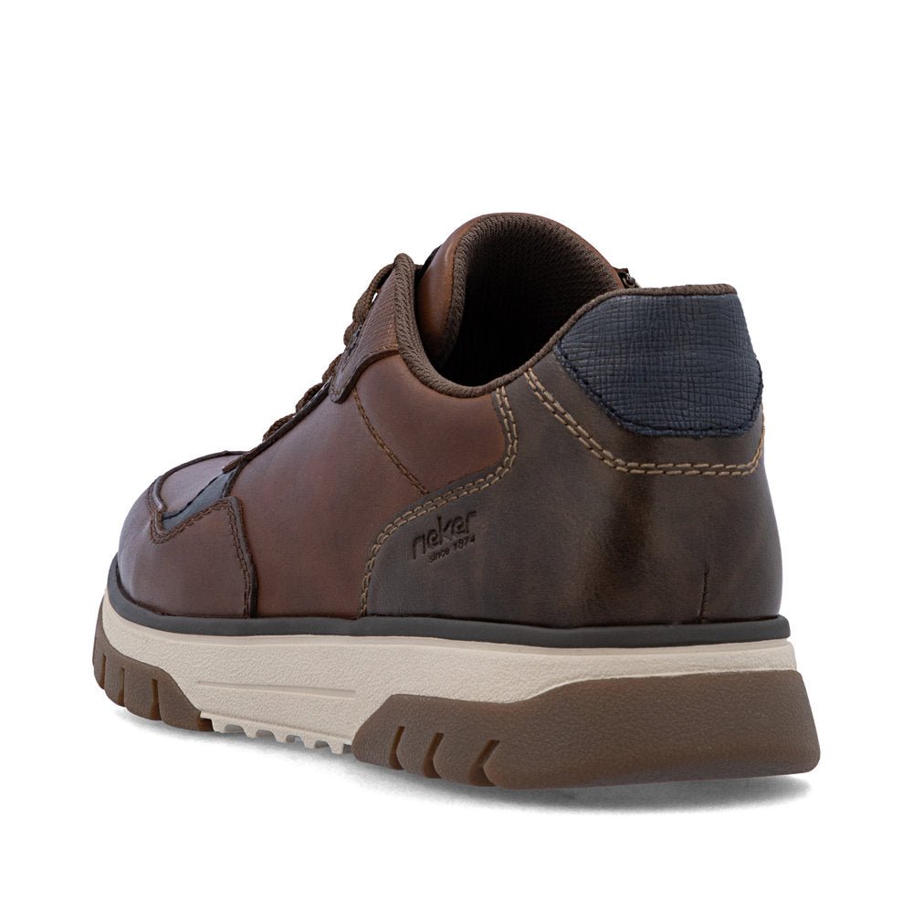 Pantofi Barbati Piele Naturala Rieker RIEK B9301 - Rieker - amely.ro