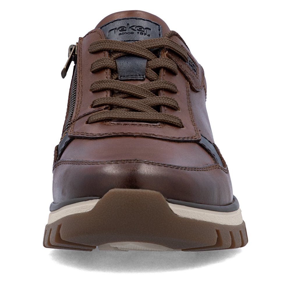 Pantofi Barbati Piele Naturala Rieker RIEK B9301 - Rieker - amely.ro