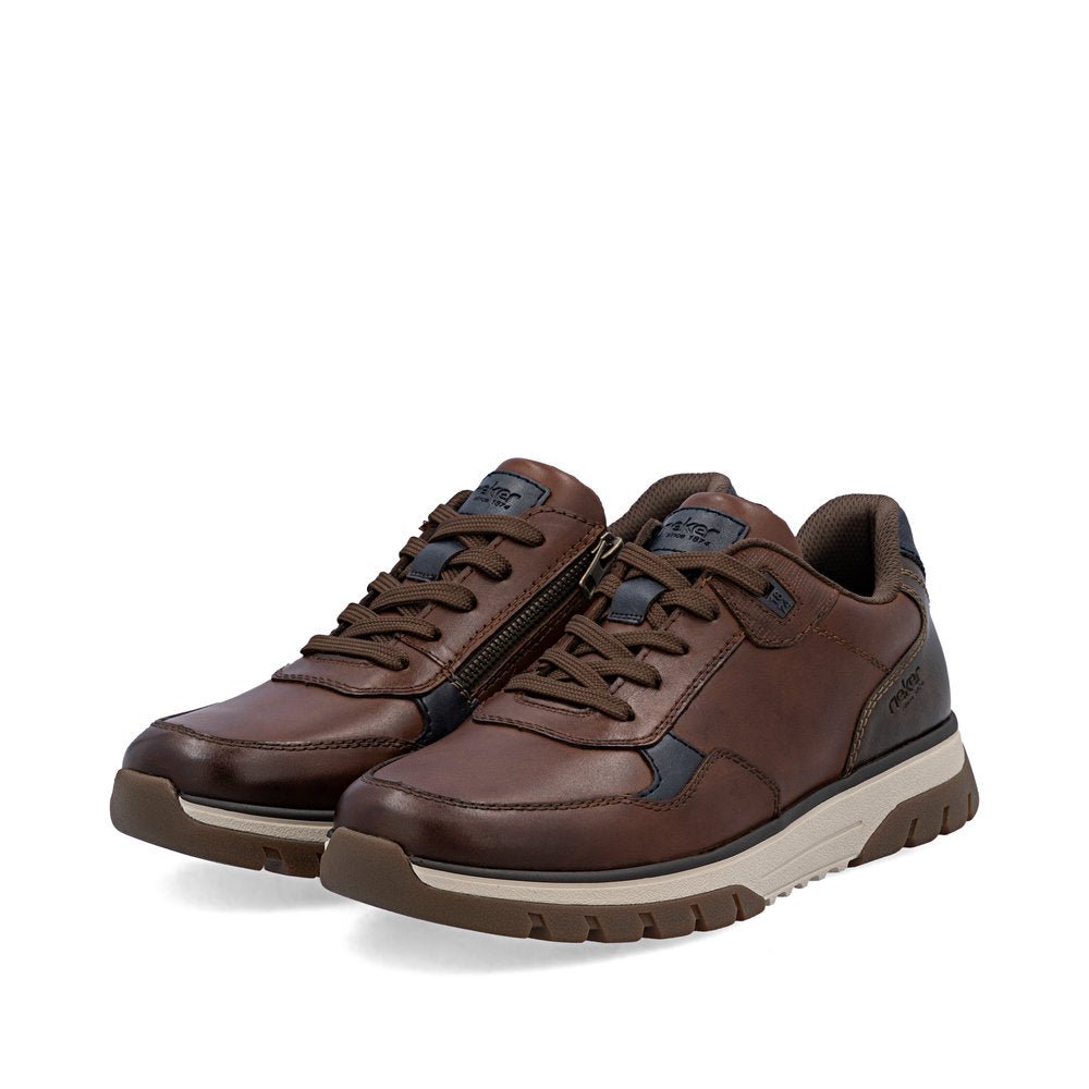 Pantofi Barbati Piele Naturala Rieker RIEK B9301 - Rieker - amely.ro